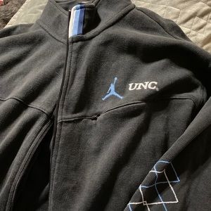 UNC jordan zip up jacket